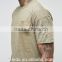 Personalized wholesale import longline distressed t-shirt men OEM, street hip hop wear