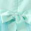 New India and Pakistan Clothing child Green handmade Flower wedding dress sweet girl Fluffy party dresses