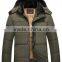 customize hot men thick warm winter long cotton padding outwear coat