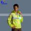 Outdoor LED yellow blue reflective sports running bulk wholesale jacket