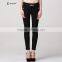 Black High Waist Butt Lift Slim Long Casual Pants Women With Belt