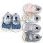 Denim Baby Girl Shoes, Stripe Baby Girl Shoes