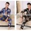 The new summer 2017 contracted natural nine points sleeve men's pyjamas male as silk pajamas household to take