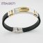 Full Magnet 316L Stainless Steel + Silicone + Energy Element Bracelets