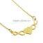 New Stainless Steel jewelry jewel necklaces for women heart shape pendant necklace