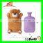 High Quality Custom Plush Bear Hot Water Bottle Cover For Winter