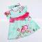 Pictures of latest gowns designs girl vintage dress with headband wholesale 