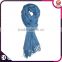 Artificial cotton scarf plain shawl