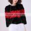 YR785C New Fashion Design Red Fox Fur Cuffs Hand Warmer Genuine Fur Sleeve Muff