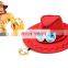 Rose-team Fantasia Anime Made One piece Portgas D Ace Red Cosplay West Cowboy Hat