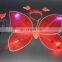 3pieces set wing purple butterfly led angel wing