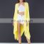 Sexy Yellow Modern Kimono New Fashion Girls Stylish Top