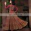 Party wear maroon elegant zari work suit for women