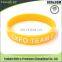 Factory direct sales eco-friendly fashion custom design silicone bracelet rubber wristbands