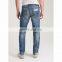 men skinny stretch distressed used denim pants oem & odm manufacturer