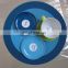 2016 custom design pvc round dining placemat and coaster