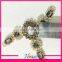 fancy sandal accessories acrylic rhinestone sandal chain decoration