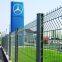 Hot Sale PVC Coated Galvanized 3D Curvel Welded Wire Mesh Fence Design Frontyard Fencing