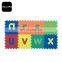 Melors 2018 New 26 PCS Alphabet and Kids Toy Puzzle Play Mat with Movable Lowercase English letters