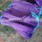 knitted plastic raschel mesh bags for Russian Market
