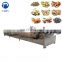 Taizy Industrial Automatic Continuous Chin Chin Frying Equipment Potato Chips Fryer Nuts Frying Machine
