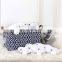 high quality fashion square canvas waterproof laundry basket with cover foldable printed bathroom laundry basket hamper for kids