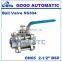 GOGO High quality Type 3PC stainless steel switch ball valve 2 1/2 inch BSP female thread DN65 SS304 201 2 way water ball valve