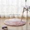 artificial white wool like footcloth  faux fur rug room floor mat