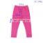 2020 hot sale newest elastic solid hot pink leggings fashion girls long pants leggings for children