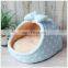 Cute Pet Bed and Cat Cave with Creative Shape Warming Bed Soft Plush Pet bed for Indoor Cats or Small Dogs