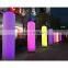 Color Changing LED Light Inflatables Party Events Decoration Inflatable Tube Pillar in Dark Night