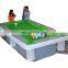 Folding pop up DWF flat inflatable billiard table, Cheap lightweight snooker table equipment with accessories on sale