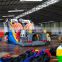 Color printing  Inflatable universe superman Slide  Inflatable Bouncer Slide universe superman castle for promotion