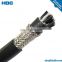PVC/PVC Instrumentation Cable with Individual and Overall Shielded pairs Triads 16 18 20 awg Instrument cable