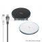 Small Ultra Slim Fast Charging Portable 10W Round Wireless Mobile Phone Charger For iPhone Universal