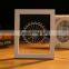 Custom New Product Decorative Wooden Photo Frame 3D Led Night Lamp Light