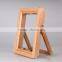 Custom made unique style double bottle wooden wine rack,display wine holder