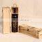 Wooden wine box for 1 bottle with handle customer logo and color OEM                        
                                                Quality Choice