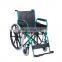 Medical equipment manual steel wheelchair for the disabled