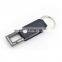 Wholesale Customized Logo Pendrive Leather USB 3.0 Flash Drive Gift with Metal Box Packing
