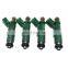 Free Shipping!New Fuel Injectors Set Of 4 PCS For Toyota Prius Echo Scion xA xB 23250-21020