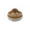 white and brown special shape fruit pumpkin porcelain ceramic flower vases