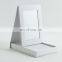 High quality luxury cardboard black magnetic foldable packing box packaging for cosmetics gift