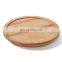 Wholesale 10-Inch Bamboo Turntable Kitchen Spice Storage Rack Swivel Serving Tray Pizza Cutting Board