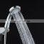 Grey Handheld Luxury Chrome Mist Hand High Pressure Power Water Saving Quality Mist Shower Head