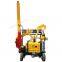 Solar post ramming piling machine for solar power plant project