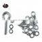 JingHong Customized Carbon Steel Zinc Plated Eyelet Bolt Swing Bolt M10