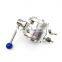 Hygienic Butt Weld 3PC Leakage Mixproof Butterfly Valve