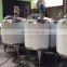 1000L stainless steel steam heating jacketed tank