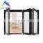 Elegant Aluminum Stacking Glass Energy Saving bi Folding Window Vertical Fold up Window